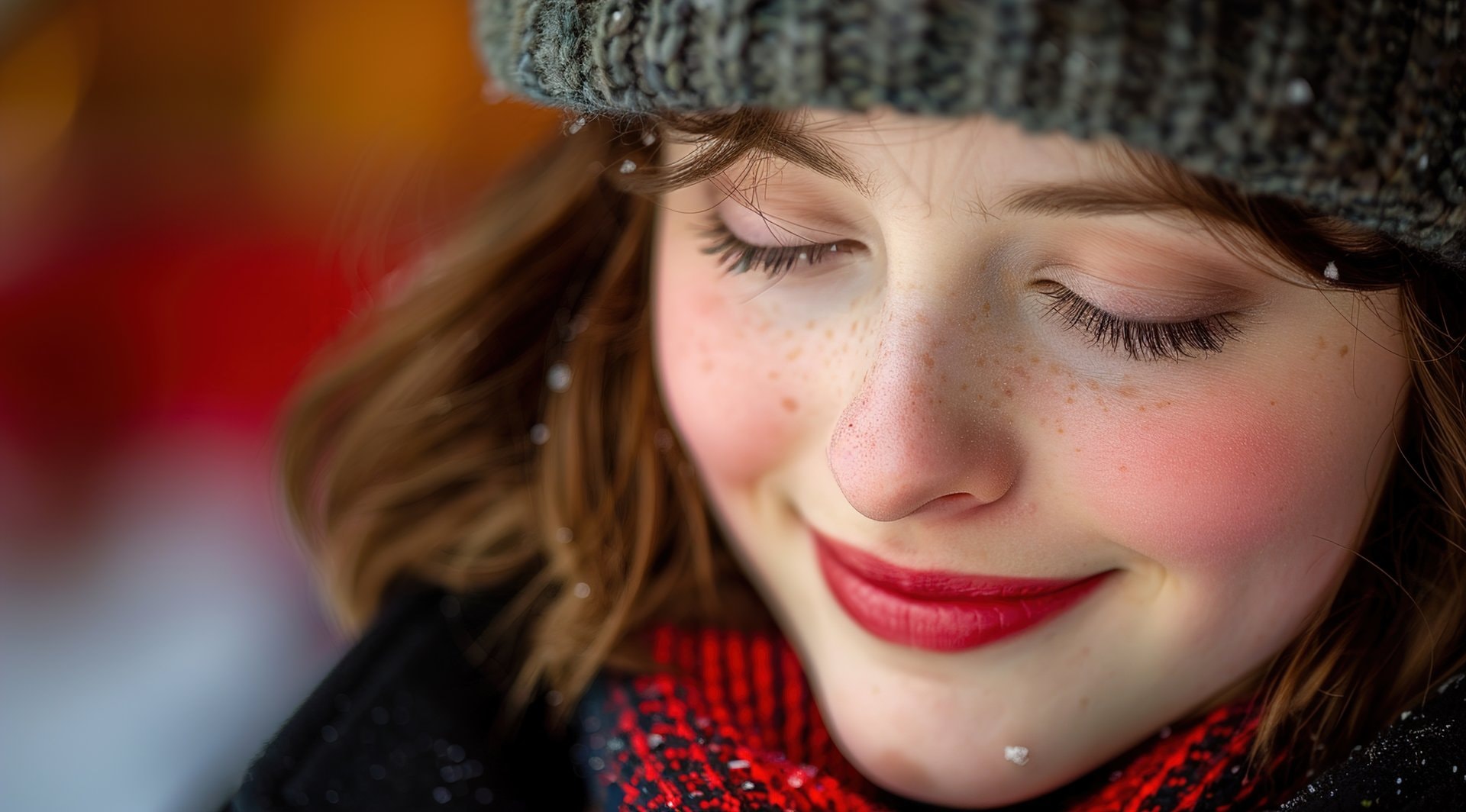 Cold girl make-up: kako postići prirodno rumeni zimski look