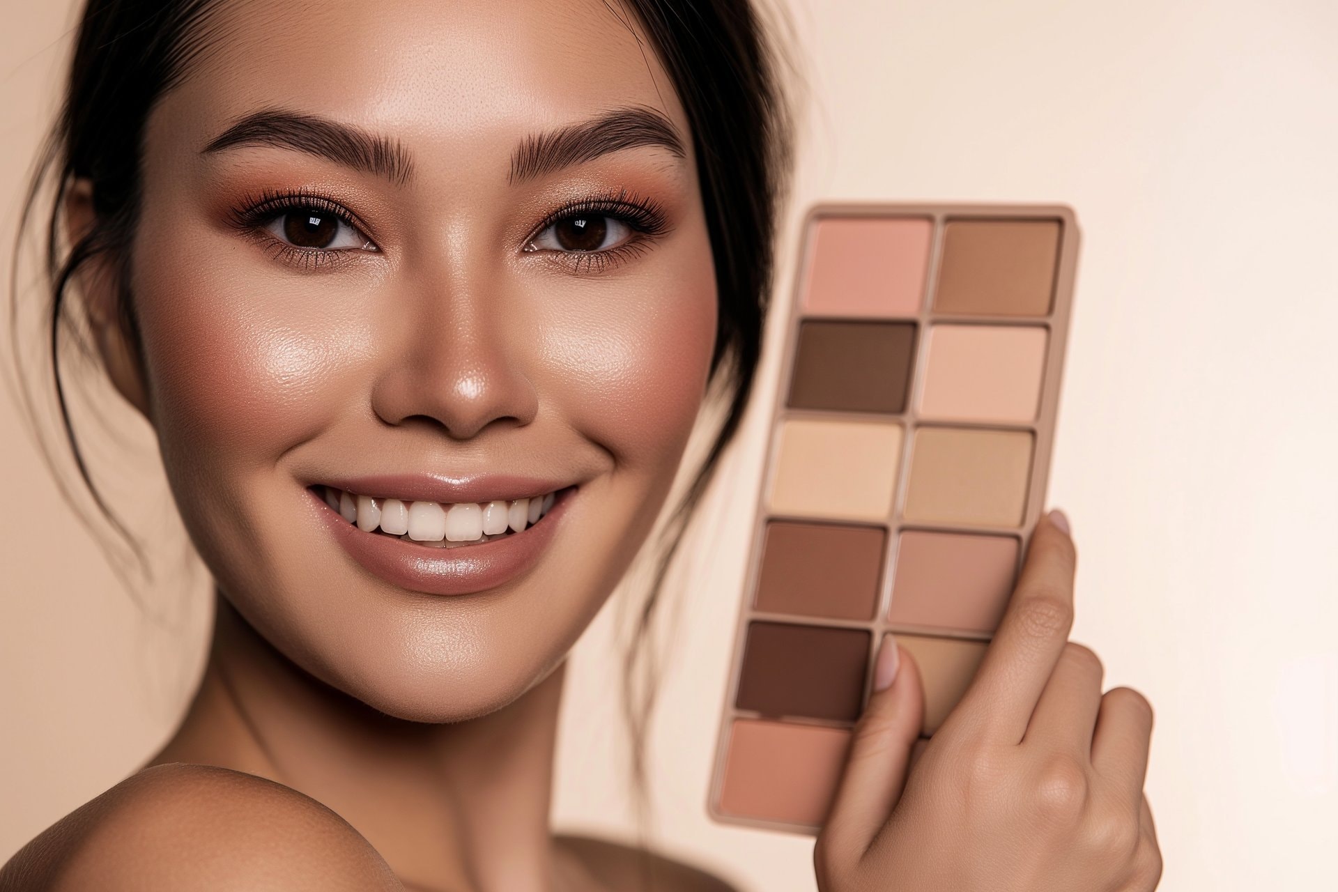 Monochromatic make-up: jedan ton za oči, obraze i usne